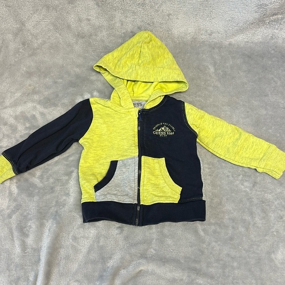 Mexx - full length zipped baby hoodie/jacket. Size 12 months - Picture 1 of 5